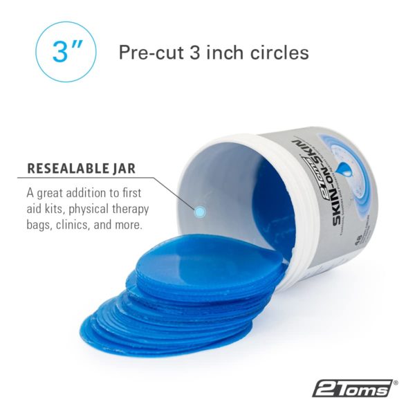 TRAITEMENT DES AMPOULES SKIN ON SKIN Pot de 48 rondelles